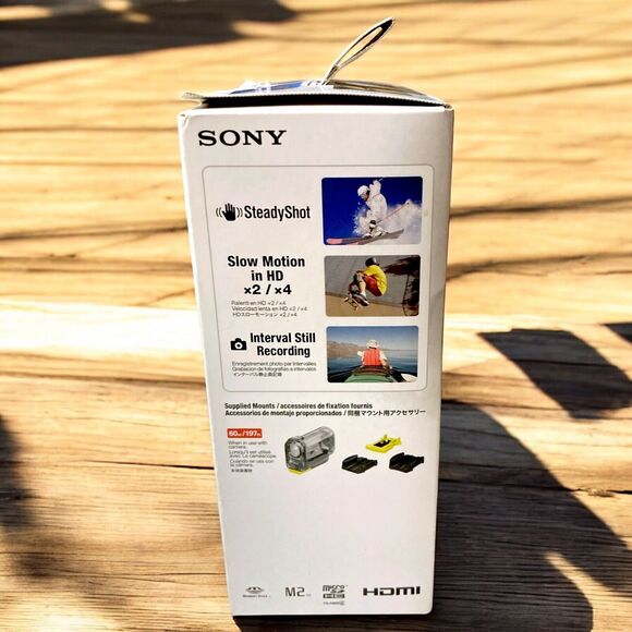 Sony Action Cam HDR-AS10 Waterproof Case Digital HD Video Record Camera Recorder - Picture 2 of 8